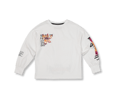 Graffiti Collection | Slogan Print Long Sleeve T-Shirt